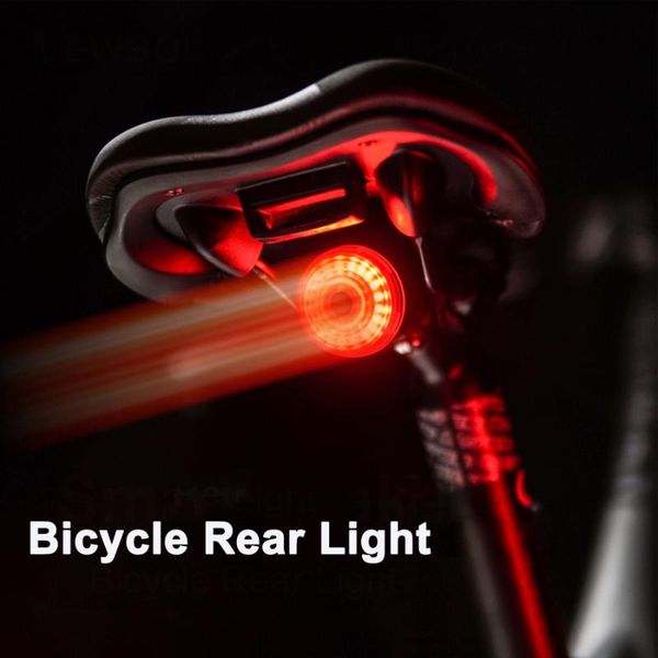

bike lights rear light waterproof led charging bicycle with battery mountain road mtb cycling warning tail