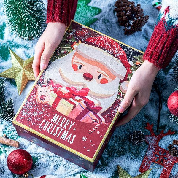 

gift wrap 5pcs merry christmas candy boxes bags large santa claus box 2021 year navidad natal noel party decoration supplies