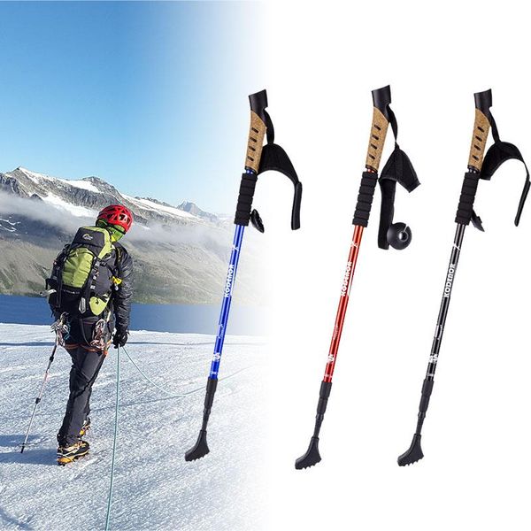 

piece set of nordic cane travel hiking outdoor adventure with rubber tip adjustable strap trekking poles