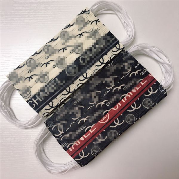 

wholesale one time mask three layers of melt blown womens mens students' voice masks design face cover