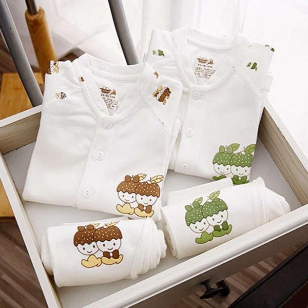 

baby's boneless underwear set cotton female 1-year-old male 3-year-old baby autumn clothes pants children's pajamas, Gray