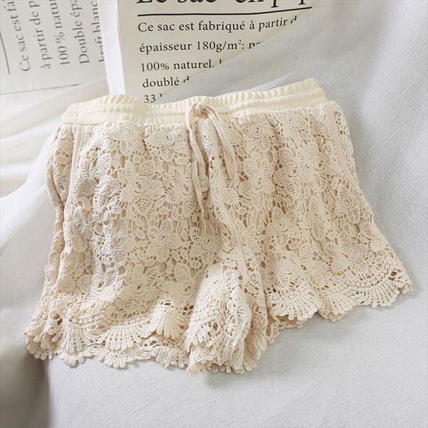 

summer beach lace holiday women short sea side, White;black