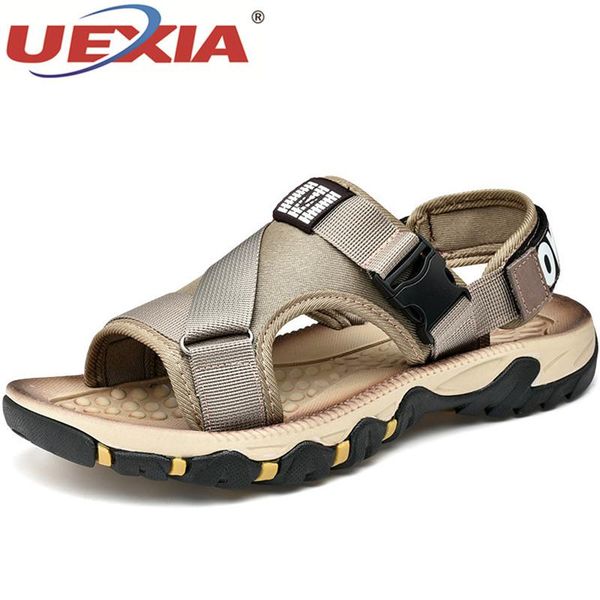 

sandals men's beach summer hollow breathable gladiator outdoor shoes roman casual flip flops fashion slippers big size 39-47, Black