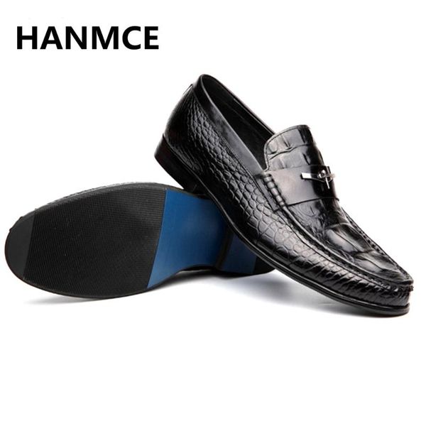 

dress shoes 2021 fashion men genuine leather wedding evening brand designer formal business party, Black