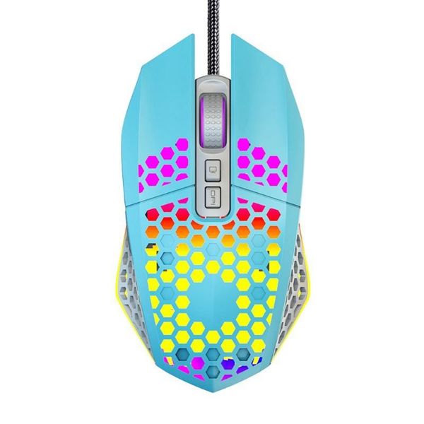 

mice q1jf premium usb wired gaming mouse luminous hole game macro programming 8000 dpi optical sensor gamer