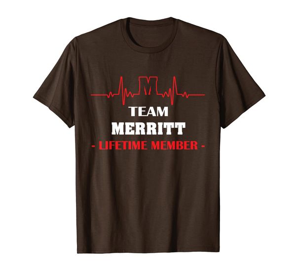 

team merritt lifetime member family youth kid shirt 5ts, White;black