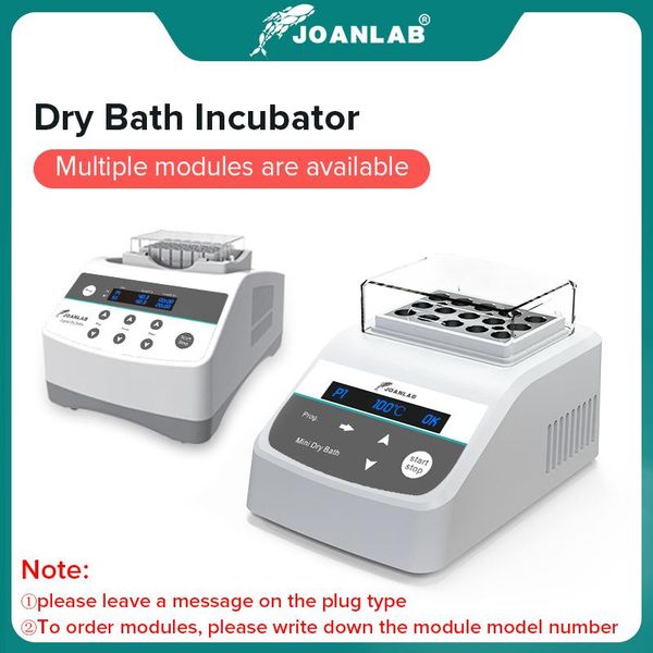 

lab supplies digital display portable thermostatic dry bath incubator with heating block 0.2ml 0.5ml 1.5ml 2ml 15ml 50ml 220v equipment