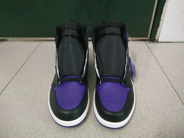 

basketball shoes men athletic shoes court purple and pine green come with box