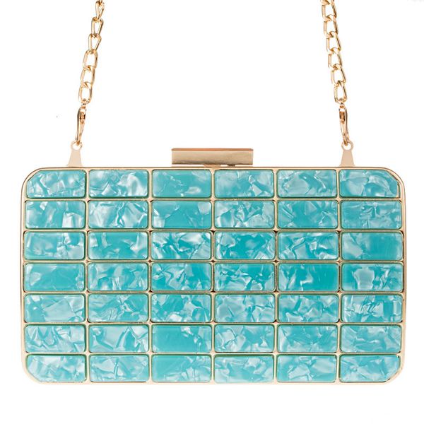 

fashion evening bag clutch 2021 portable marbling dinner women's acrylic hand