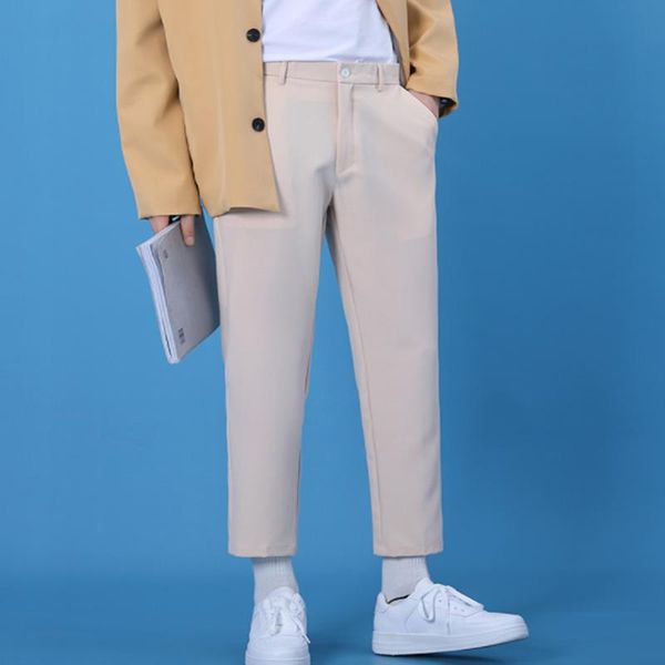 

men's suits & blazers brand fashion gorgeous spring and summer trousers business casual men wear classic out of the street office, White;black