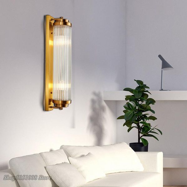 

post-modern creative crystal wall lamp northern europe aisle decoration bedside bedroom lights lighting fixtures