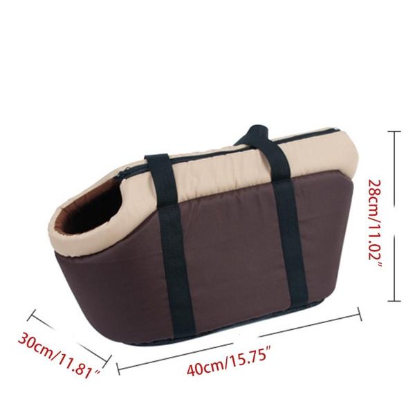 

dog car seat covers 50lb portable cozy soft pet carrier shoulder bag puppy cat tote foroutdoor hiking