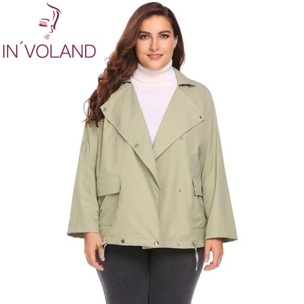 

women's jackets women double-breasted casual hip 78cm lightweight 115cm size jacket plus long height waist 171cm solid sleeve bust 104c, Black;brown