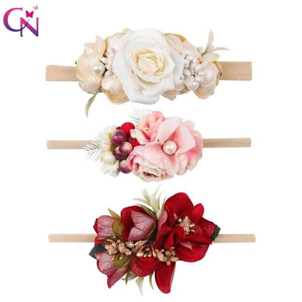 

baby headbands born hair bows kids toddler headband elastic band headwear children girl accessories, Slivery;white