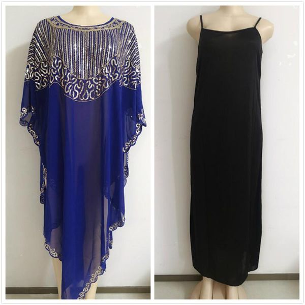 

ethnic clothing african women's dress sequins fashion a coat, Red