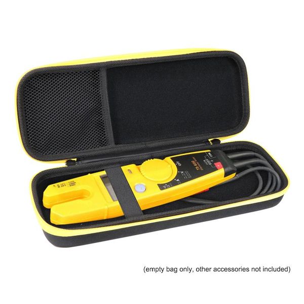 

storage bags est eva hard pouch box bag case cover for clamp meter fluke t5-1000 t5-600 travel protective