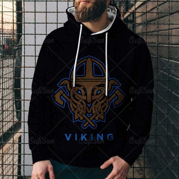 

men's hoodie 3d printed sweater loose hoodie 3d sweater digital printed hoodie ls4o, Black