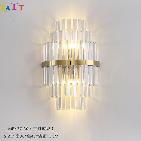 

wall lamp k9 crystal table lamps for home bedside bedroom night lights led gold