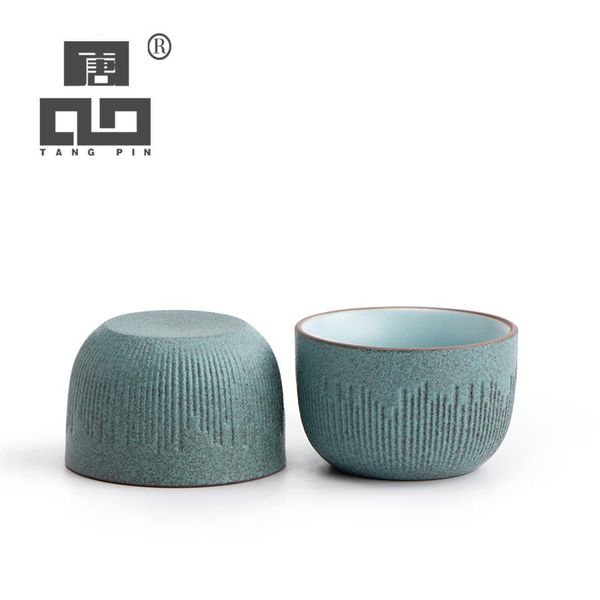 

cups & saucers tangpin ceramic tea cup green teacups chinese 50ml
