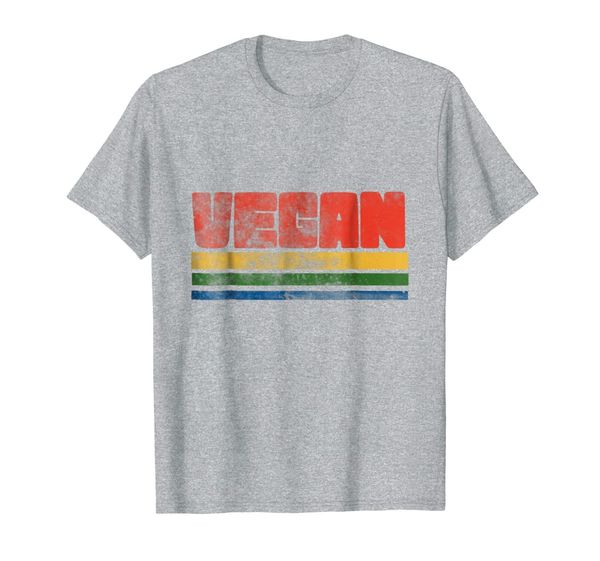 

vegan t-shrit vintage style vegans tee shirts retro 70s, White;black