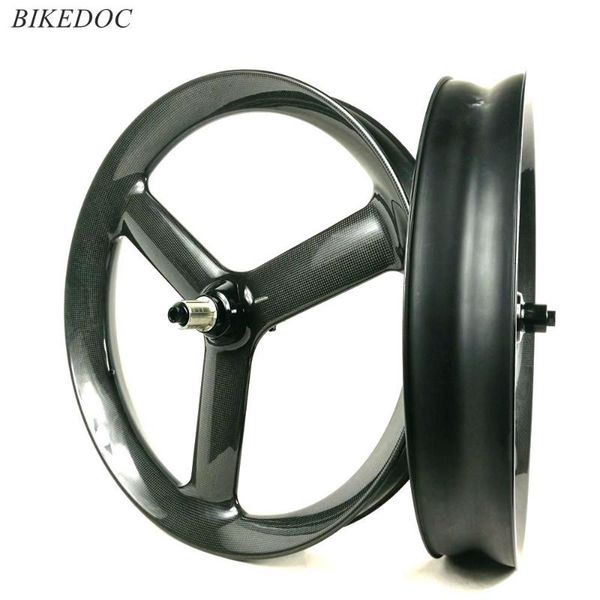

bike wheels bikedoc 26er carbon fatbike wheel 40mm depth 3 spoke bicycle
