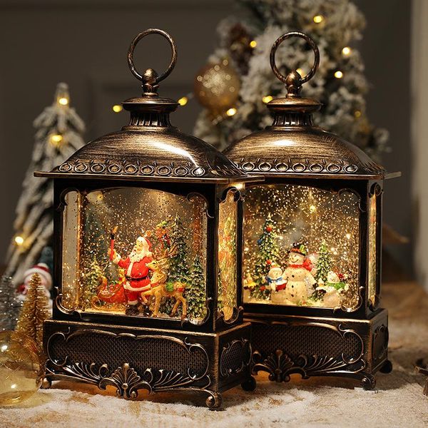 

pendant lamps christmas decoration supplies snowflake tree gift toys jewelry store products snowman music box