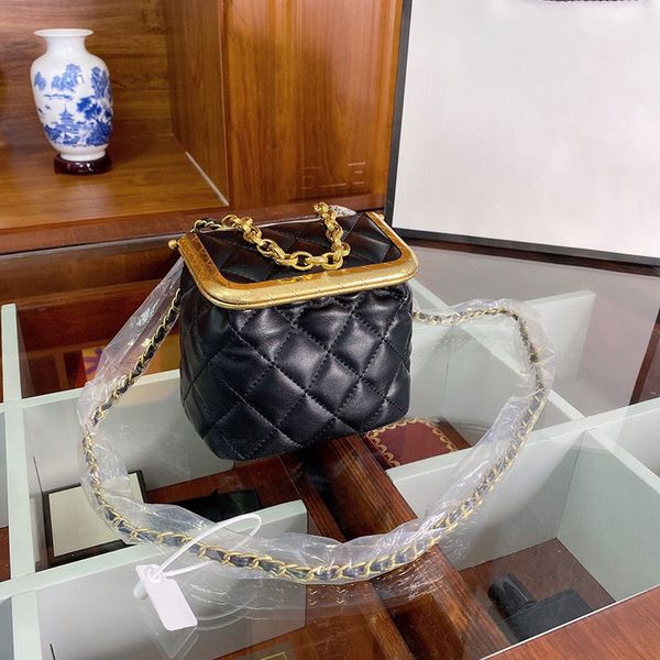 

5a+ bucket package women luxurys designers bags 2021 handbags imitation brands classic fashion designer crossbody clutch lambs box cosmetic