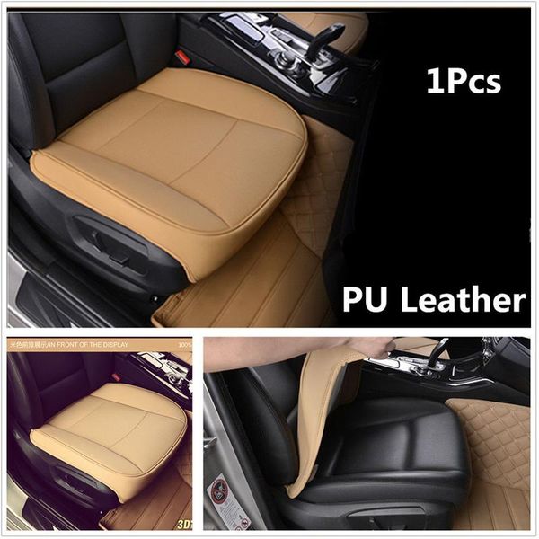 

universal car seat covers pu leather cover beige front cushion protection khaki