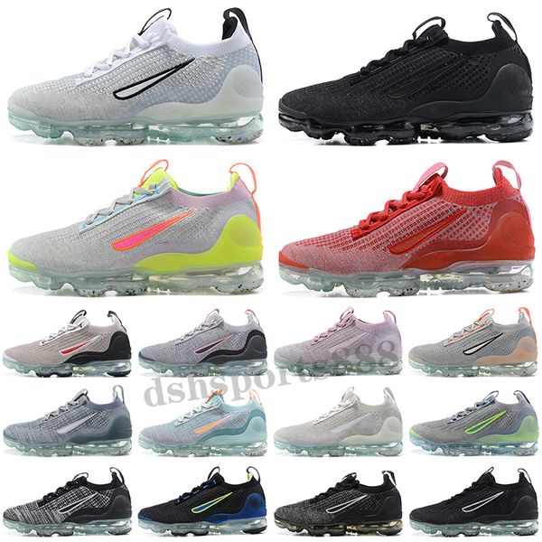 

2021 fk black mens cushion shoes for women sneakers men white metallic silver trainers sports designer walking particle grey liquid lime