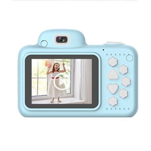 

gifts 2.4 inch screen camera dslr dual lens cartoon shockproof kids mini toys with memory card abs video camcorder digital cameras