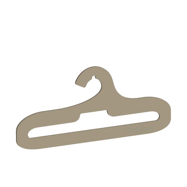 

sewing notions & tools fsc recycled paper cardboard hanger scarf hanger towel display tie storage children's clothing custom, Black