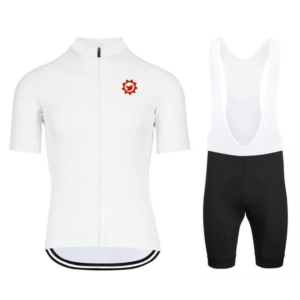 

racing sets 2021 cycling jersey set men's summer short sleeve suits sportswear bicycle shirts quick dry gel breathable pad bibs shorts, Black;blue