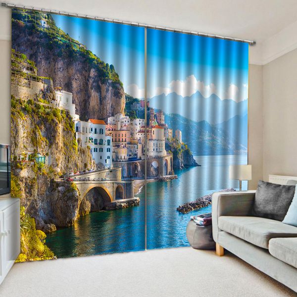 

beautiful p fashion customized dream scenery forest curtains 3d blackout curtain living room bedroom l