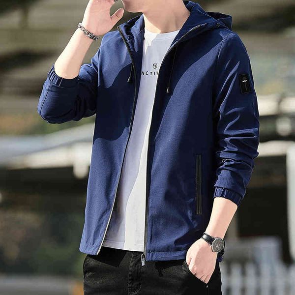 

2021 autumn and winter plush thickened hooded korean handsome sports warm et men's fashion, Black