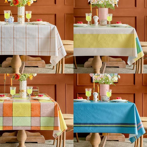 

decorative table cloth fade-resistant soft pvc tablecloth mats waterproof oilproof stain resistant wipeable covers pads