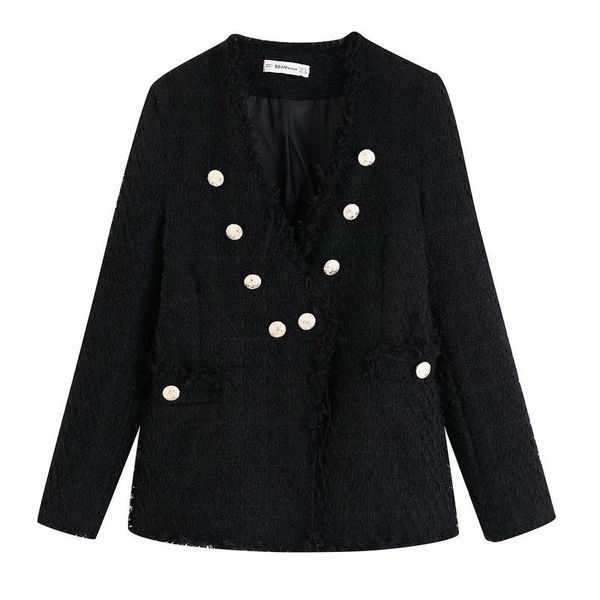 

women's jackets fashion women european and american row cutting coat bb90-9725, Black;brown