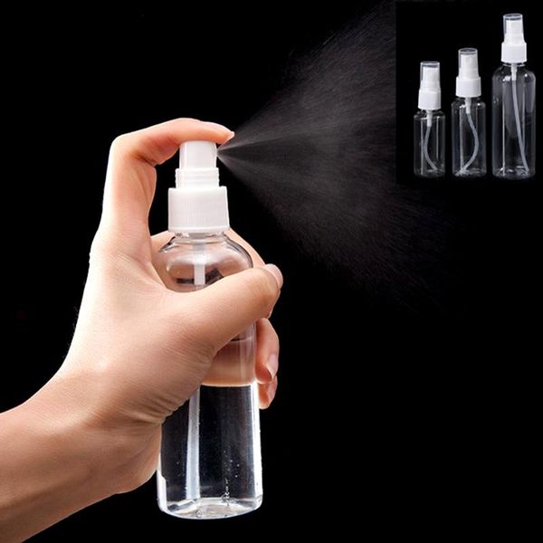 

storage bottles & jars 30/50/100ml refillable travel transparent plastic perfume bottle atomizer empty small spray