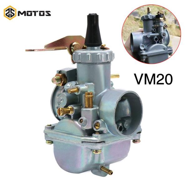 

motorcyle vm20 20mm carburetor engine device for mikuni carb round slide motorcycle atv stock part fuel system