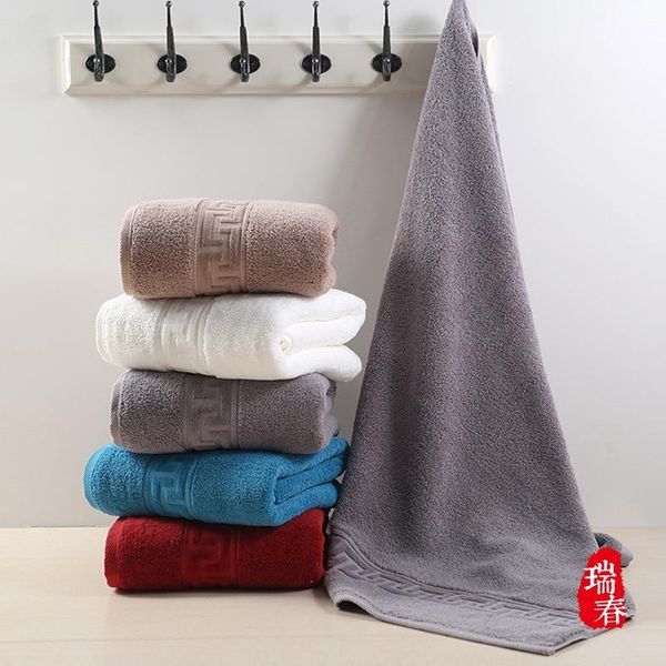 

towel the cotton absorbent bath 80x160cm thickened super long-staple beach