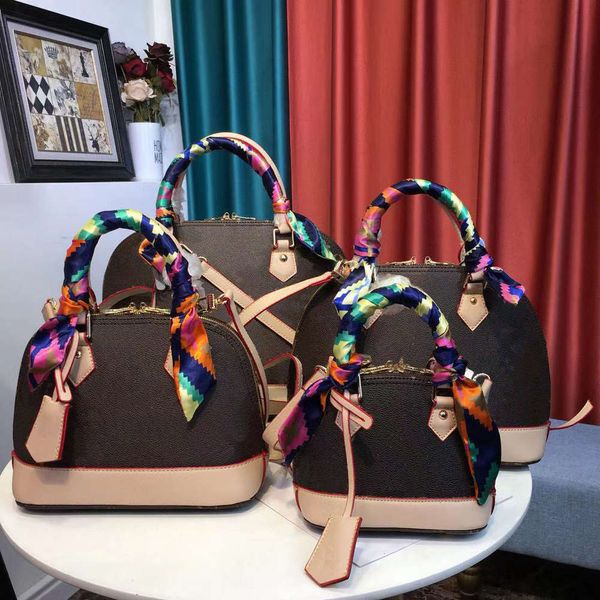 

lady shell bags leather fashion classic ladys handbag retro dign letter shoulder bag wf212261