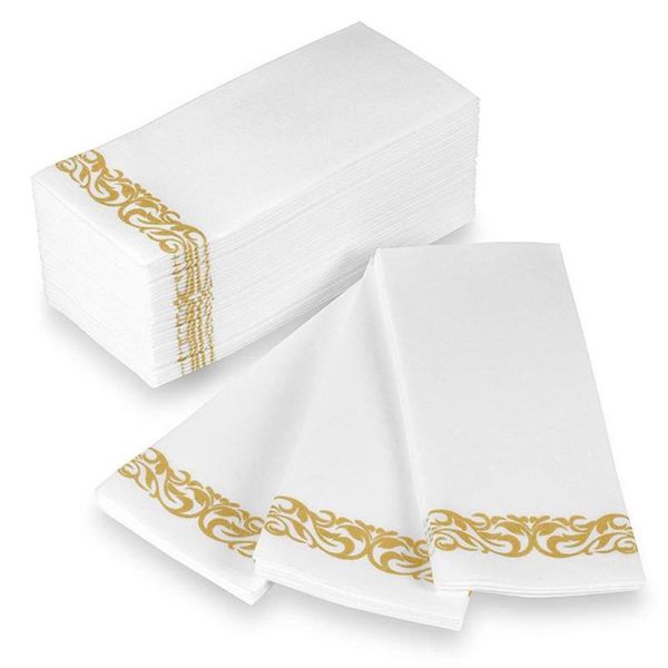 

50pcs disposable tissue napkin home restaurant dish bowl paper towel table decor household merchandises skin friendly