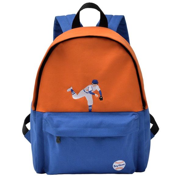 

backpack yizistore canvas school traveling backpacks for girls and boys in boyhood series [fun kik]
