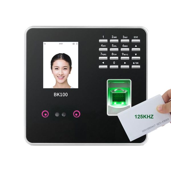 

biometric fingerprint face facial recognition time attendance tcp/ip usb clock office system recorder access control