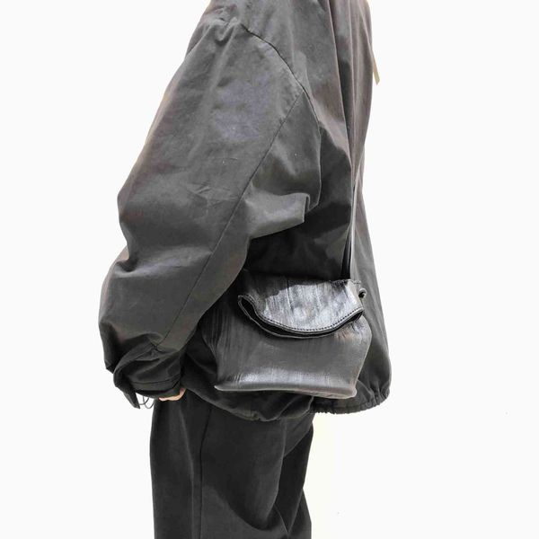 

leather handmade vegetable tanned sheepskin single shoulder bag slant over bag women's style