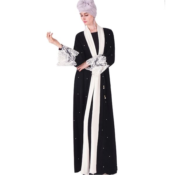 

eid ramadan robe dubai abaya kimono muslim islam hijab dress turkey abayas for women caftan marocain kaftan musulman de mode, Red