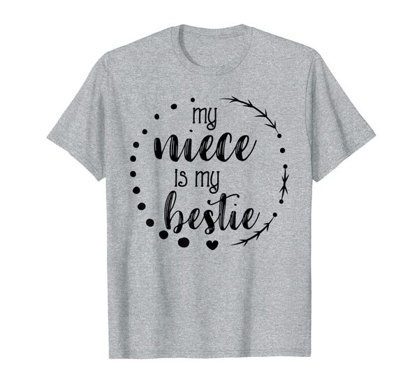 

My Niece is My Bestie Cute T Shirt for Aunt, Matching Set, Mainly pictures