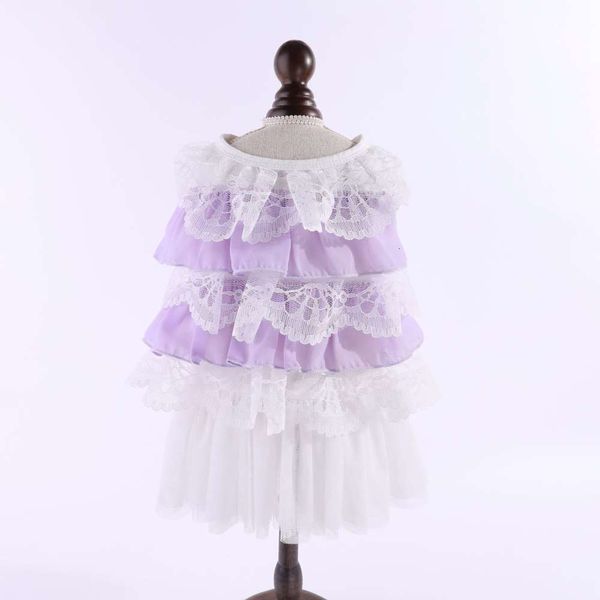 

the dog clothes pet summer sleeveless cake skirt teddy schnauzer lace and other small dog clothes
