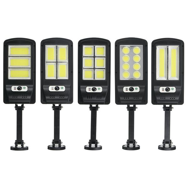 

400w - 800w cobled solar street light pir motion sensor wall lamp outdoor remote type a