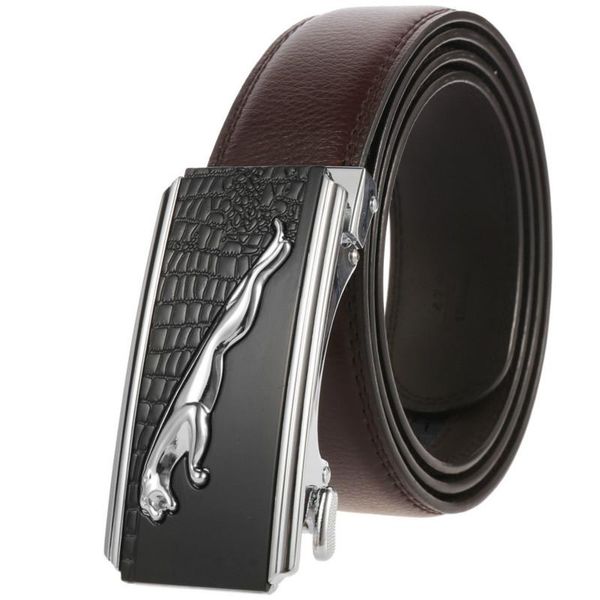 

belts men belt fashion alloy automatic buckle business affairs casual decoration men's ly136-0030-1, Black;brown