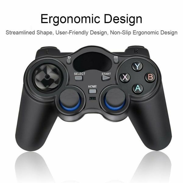 

2.4g wireless controller gaming gamepad joystick for android tablet phone pc smart tv games accessories high-touch gamepads game controllers